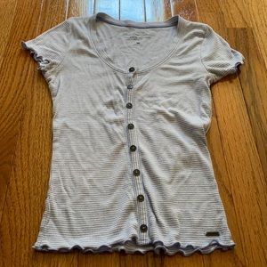 Hollister stripped shirt